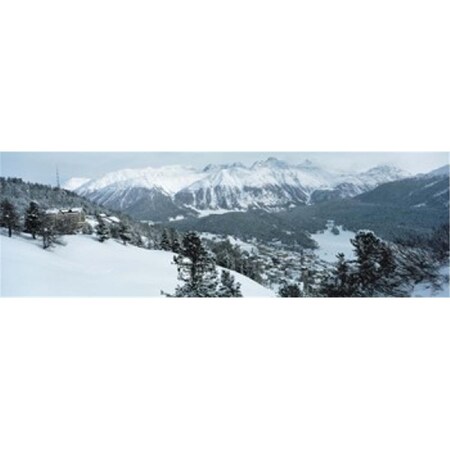 Rlm Distribution Winter St Moritz Switzerland Poster Print by - 36 x 12 HO219639